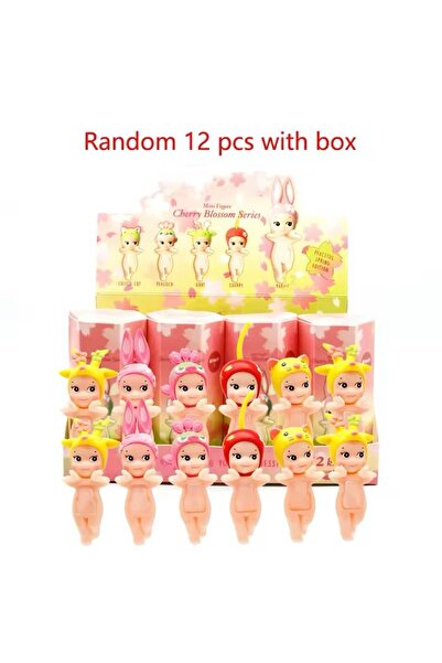FİOPLUS Sonny Angel Cherry Blossom Serisi Sürpriz Oyuncak Figürü, Yapışkanlı ...