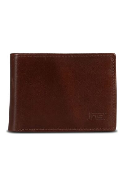 JOST Vardo Geldbörse RFID Schutz Leder 10,5 cm