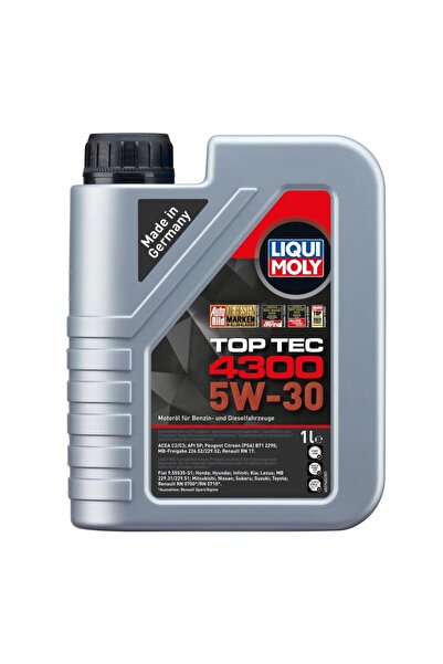 Liqui Moly TOP TEC 4300 5W-30- API SN/CF; ACEA C2- 1L