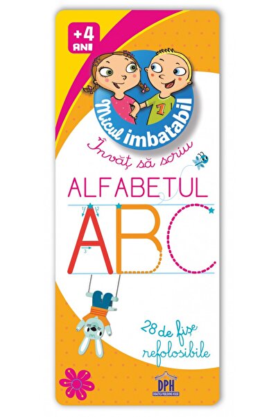 Editura DPH Micul imbatabil - Invat sa scriu - Alfabetul
