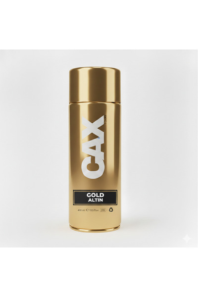 caxcolors Metalik Altın Gold - bronz Sprey Boya - Parlak Görünümlü Dekoratif ...