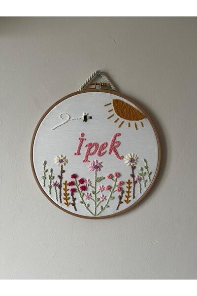 Colore Kişiye Özel Punch İsimli Kapı Süsü/Bebek Odası İsmli Kapı-Duvar Süsü