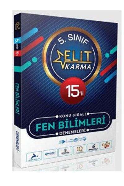 paraf yayınları Elit Karma 5. Sınıf Fen Bilimleri 15'li Branş Deneme