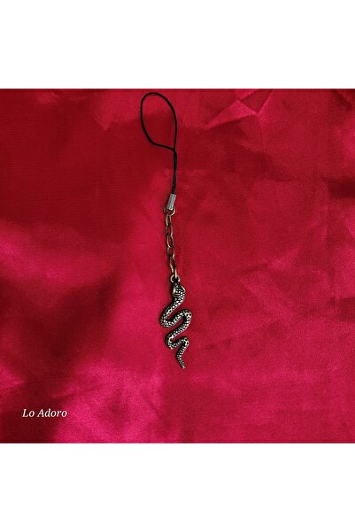 LO ADORO Phone Charm Heart Butterfly Cat Yoga Woman Phone Lanyard Strap Keych...