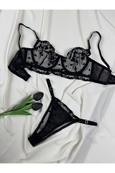 ROZENİN LINGERIE Srce Sa žicom Bez korpica Komplet grudnjaka