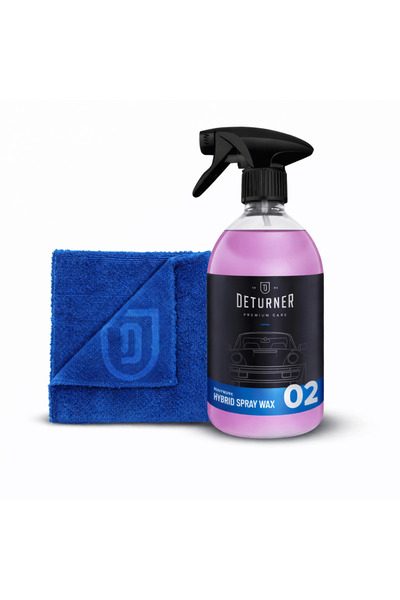Deturner Hybrid Spray Wax 500 ml + Microfibra cu doua fete – Set Ceara Spray ...