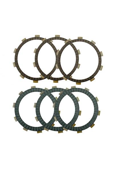 CF Moto 250SR - 450SR DEBRİYAJ BALATASI SET - ORİJİNAL (3KALIN-3INCE 10TIRNAK)
