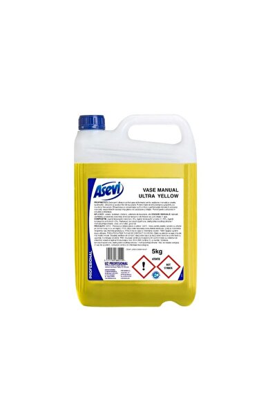 ASEVI Ultra Yellow Professional Manual Dish Detergent 5KG