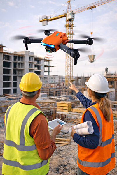 PeacHTec Peachtech HD Çift Kameralı Katlanabilir Drone Uzaktan Kumandalı Hobi...