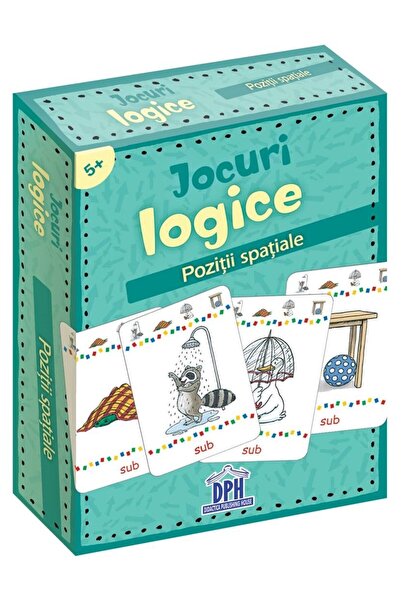 Editura DPH Jocuri logice - Pozitii spatiale