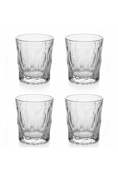 Ebruli hediyelik Whiskey Glass Set of 4 Thick Patterned, Luxury 1. Classroom Soft Drink Cup