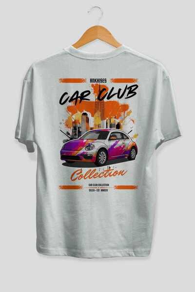 Ankhises Μπλουζάκι Araba Club Series 40 με στάμπα στο πίσω μέρος, λευκό, over...