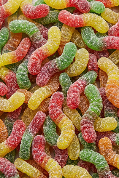 SWEETO Jelly Ekşi Solucanlar / Sour Worms 1000G