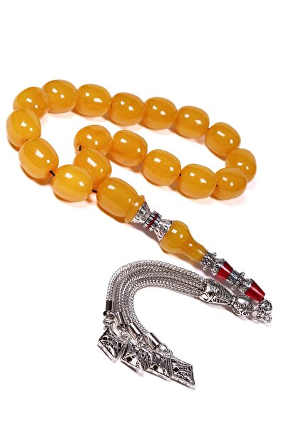 TESBİHKENTİ Nakkaş İmameli 17-Piece Special Cast Iron Prayer Beads
