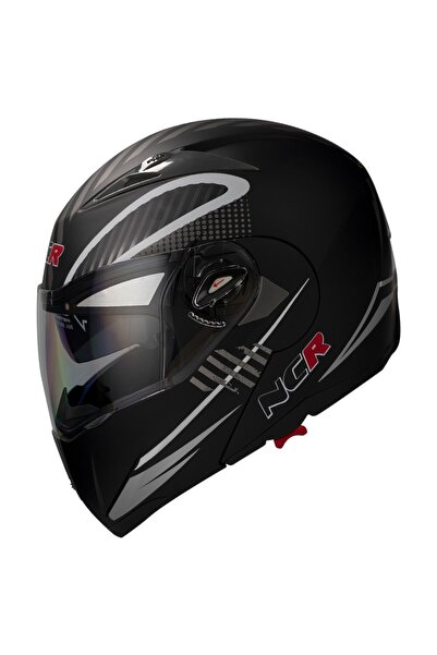 NCR 158 MONSTER ÇENE AÇILIR MOTOSİKLET KASKI ECE 22.06 ve DOT