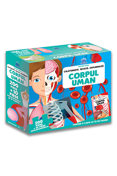 Editura DPH Calatoreste, Invata, Exploreaza: Corpul Uman