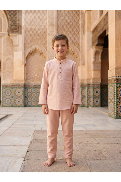 ALVİSTA Set Umre pentru copii din muselină 100% bumbac