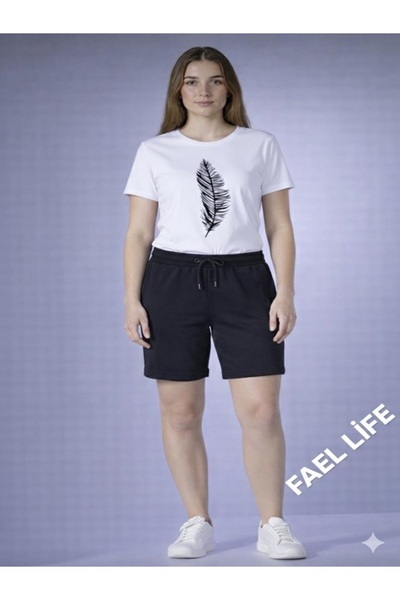 FAEL LİFE UNISEX Oversize ФУТБОЛКА І ШОРТИ З ПРИНТОМ