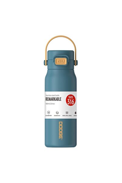 DODGE Steel Thermos Flask 580ml Blue