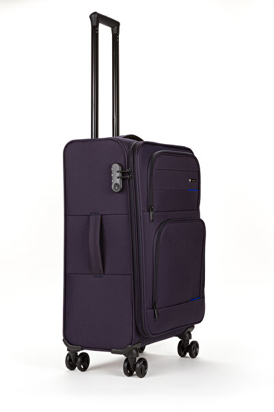 Fossil Unisex Kumaş Kabin Boy Ultra Hafif Şifreli Körüklü Kendi Etrafında Dön...