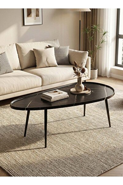 Taimi Stylish and Modern Coffee Table for Living Room 140x70x48cm - Wooden Co...