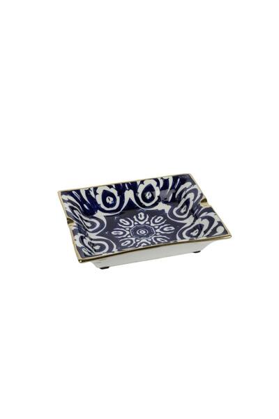 Mikasa Moor Blue Blanc Dinner Plate 19X16X4Cm