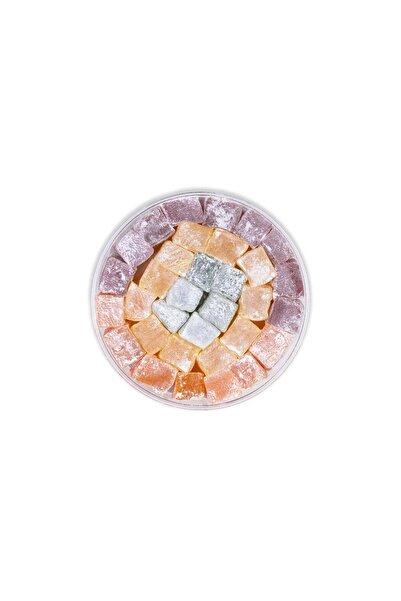 MEŞHUR SAFRANBOLU LOKUMCUSU Mixed Flavored Turkish Delight Crystal Box 295 Gr.