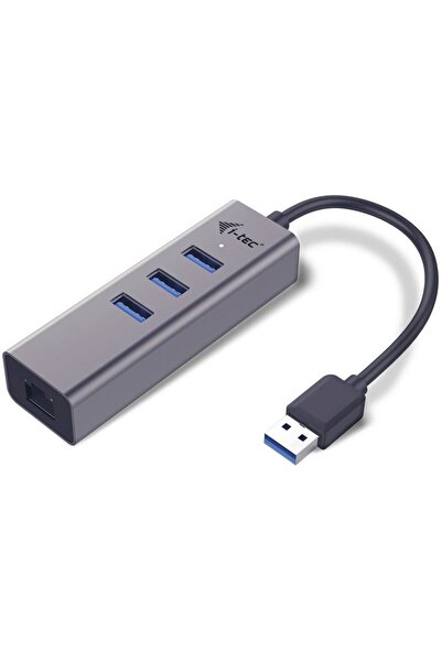 iTec i-tec USB 3.0 Metal 3 port HUB Gigabit Ethernet