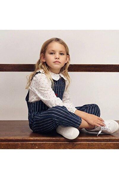 1Baby1Cat Kalpli Denim Salopet Takım