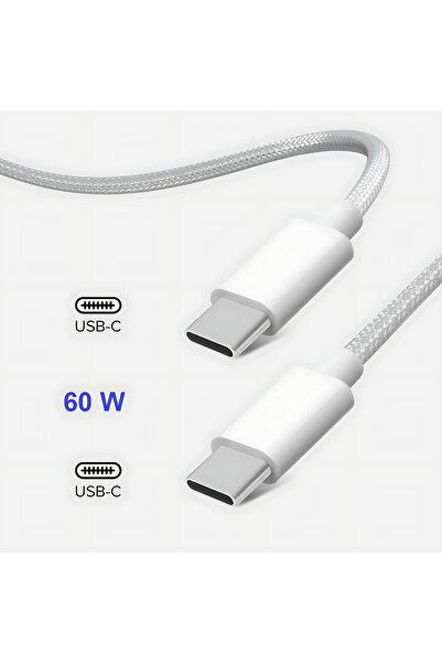 Go-Des 60W USB-C to USB-C Fast Charging and Data Transfer Cable