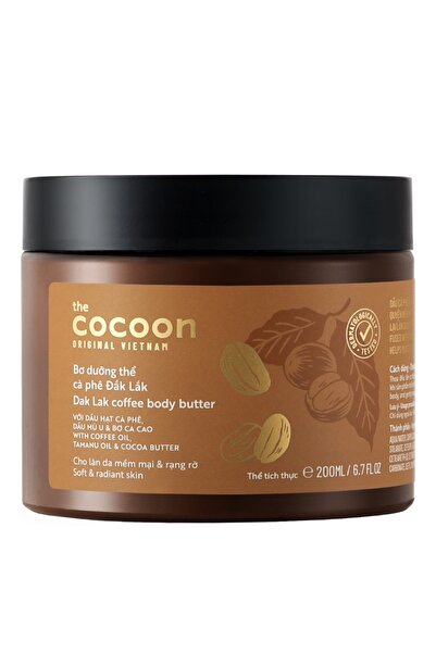 The Cocoon Original Vietnam زبدة الجسم بنكهة قهوة داك لاك من كوكون 200 مللى