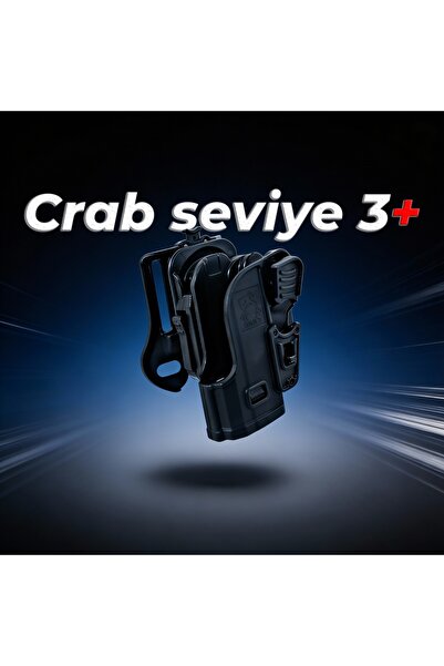 CRAB Seviye 3+ Güvenlikli Silah Kılıfı Sol