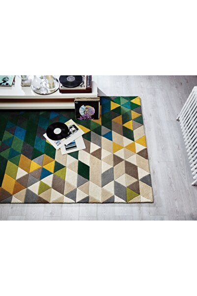 Talis Covor Prism Verde/Multicolor 80X150 cm, Flair Rugs