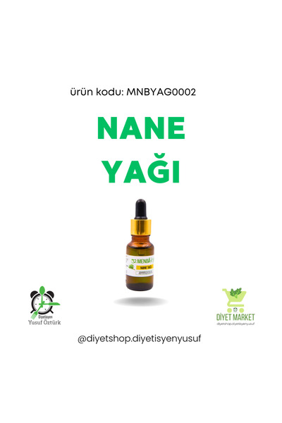 menbai sifa Nane Yağı - %100 Pure - 17cl
