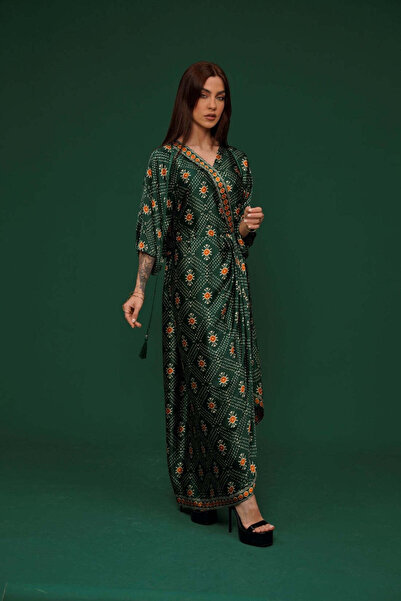 ECSTACY COUTURE Naqsh pleat (green)