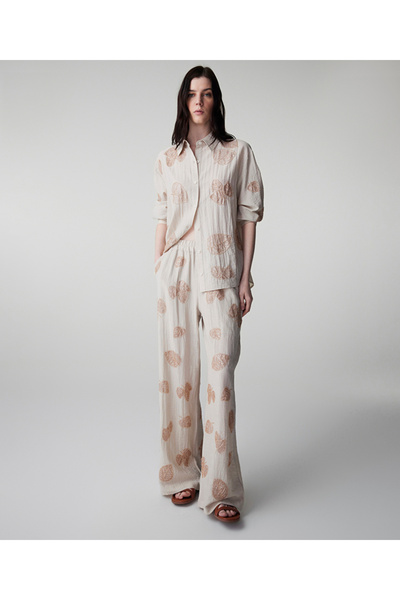 İpekyol İşlemeli pantolon