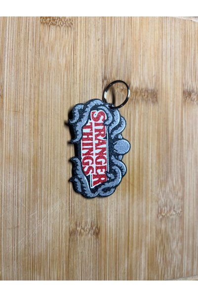 SZD Design Stranger Things Logo and "Upside Down" Keychain