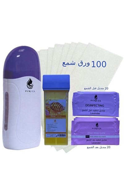 PUREZA Wax Hair Removal Device - Complete 5 in 1 Set