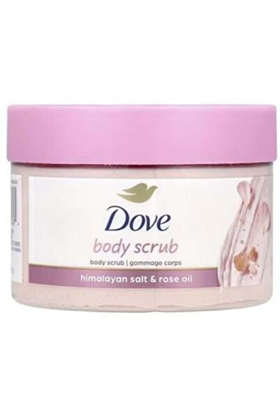 DOVEYI مقشر الجسم من دوف بملح الهيمالايا وزيت الورد 298 غرام
