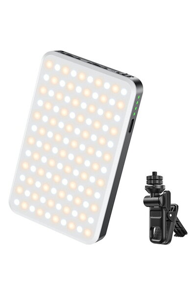 Yesido Lumina pentru selfie stick, USB-C, 3000mAh, 6W - (DH12) - Black