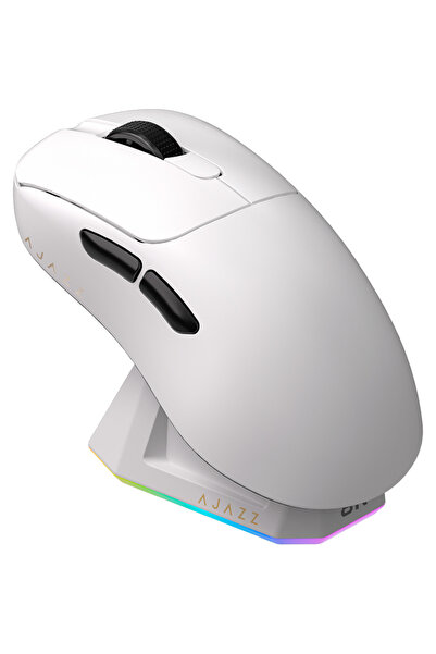 Ajazz Mouse wireless pentru gaming AJ 179 PRO -3 Mod-Alb-3395-8K