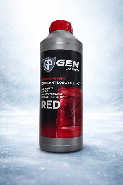 GEN PARTS ORGANİK KIRMIZI ANTİFİRiZ (-37) HER MODELE UYUMLU 1.5LT