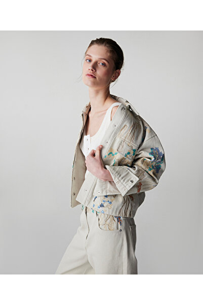 İpekyol Nakışlı ve payetli mont