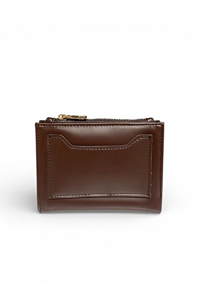 Kemerix Women's Bitter Brown Wallet & Card Holder with Zipper and Card Holder...