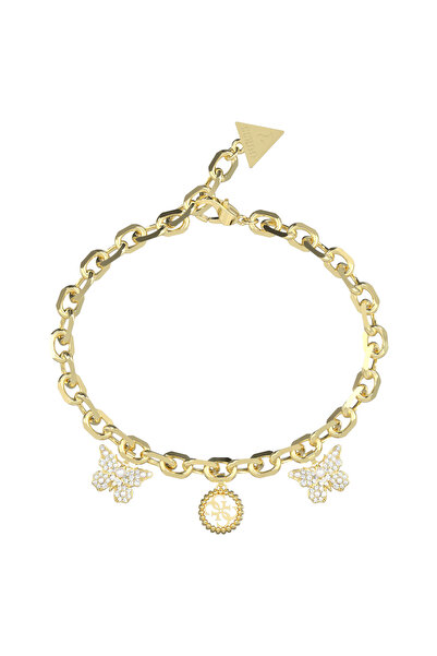 Guess Borboleta Goldfarbenes Armband JUBB06130JWYGS