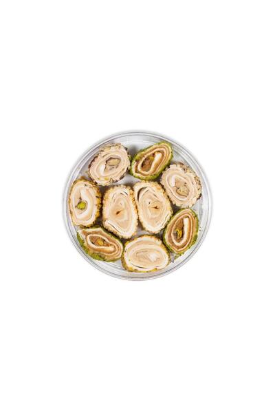 MEŞHUR SAFRANBOLU LOKUMCUSU Mixed Wrapped Turkish Delight Crystal Box 185 Gr.