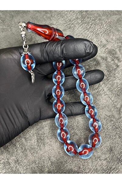 Mos Tespih مزحة التميمة مسحوق العنبر مسبحة الصلاة