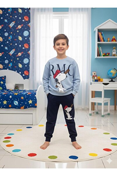 Yağmur Giyim RAMCOCUK 2Ιπ Σετ Φόρμας για Αγόρια Snoppy 6-9 ετών 1106