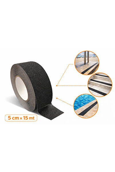 HALFART Kaydırmaz Bant (Anti Slip) | Merdiven & Islak Zemin Güvenlik Bandı | ...