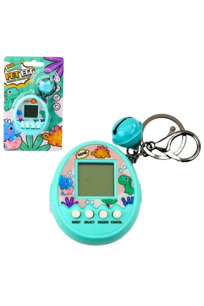 Prlk toys لعبة تاماغوتشي الإلكترونية على شكل بيضة 168W1 سلسلة مفاتيح على شكل ...